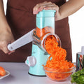 Vegetable Chopper Food Processor Rotary Slicer Stainless