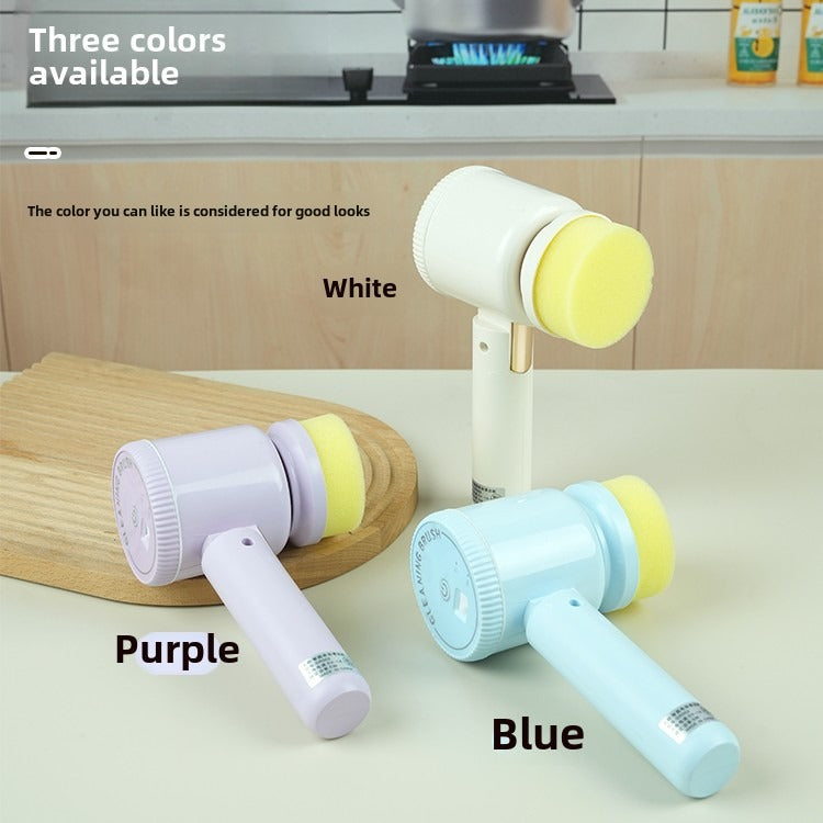 Electric Cleaning Brush Tool Multi-Head Deep Clean Waterproof