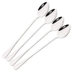 Stainless Steel Long Handle Dessert Spoon Set