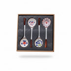 Ceramic Dessert Spoon Long Handle