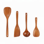 Wooden Spoon Cooking and Spatula Set