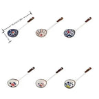 Ceramic Dessert Spoon Long Handle