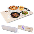 electric food warming mat beige