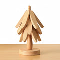 tree pad natural wood 3pcs